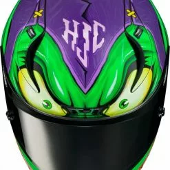 HJC RPHA11 GREEN GOBLIN MARVEL MC48SF Integralhelm -Vendite HJC hjc rpha11 green goblin marvel mc48sf integralhelm violett gruen xl 119305vixl 2