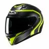 Policarbonato Casco Hjc C10 Elie Giallo Nero