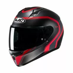Policarbonato Casco Hjc C10 Elie Rosso Nero