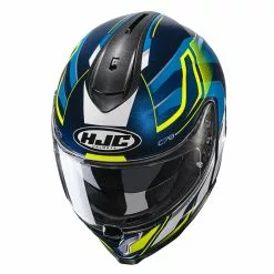Policarbonato Casco Hjc C70 Lantic Blu Giallo -Vendite HJC hjc c70 lantic blugiallo 3