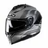 Policarbonato Casco Hjc C70 Nian Grigio Nero