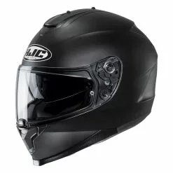 Policarbonato Casco Moto Hjc C70 Solid Nero Opaco