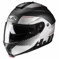 Policarbonato Casco Modulare Hjc C91 Prod Nero Grigio