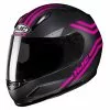 Policarbonato Casco Bimbo Hjc Cl Y Strix Nero Rosa