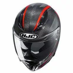 Fibra Casco Hjc F70 Carbon Eston Rosso -Vendite HJC hjc f70 carbon eston rosso 1