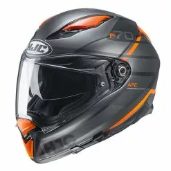 Fibra Casco Hjc F70 Tino Arancio