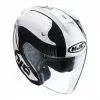 Fibra Hjc Casco Fg Jet Acadia Bianco
