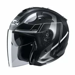 Fibra Casco Hjc Fg Jet Komina Argento