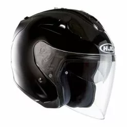 Fibra Hjc Casco Fg Jet Metal Nero