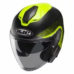 Policarbonato Casco Jet Hjc I30 Dexta Nero Giallo -Vendite HJC hjc i30 dexta giallo 3