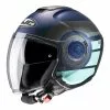 Policarbonato Casco Jet Hjc I40 Spina Blu