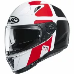 Policarbonato Casco Hjc I70 Prika Bianco Rosso