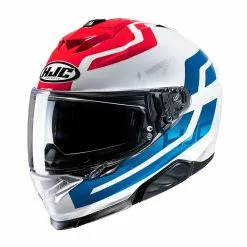Policarbonato Casco Hjc I71 Enta Blu Rosso