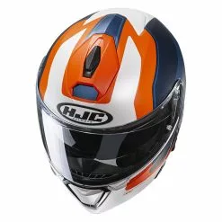 Policarbonato Casco Modulare Hjc I90 Wasco Nero Arancio -Vendite HJC hjc i90 wasco arancio 3
