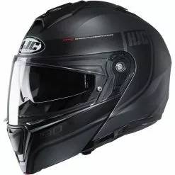 Policarbonato Casco Modulare Hjc I90 Davan Nero