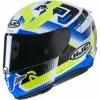 Fibra Casco Hjc Rpha 11 Nectus Bianco Giallo Blu