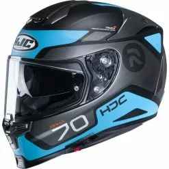 Fibra Casco Hjc Rpha 70 Shuky Blu Nero