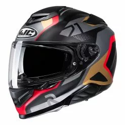 Fibra Casco Hjc Rpha 71 Hapel Rosso Oro