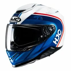 Fibra Casco Hjc Rpha 71 Mapos Blu Rosso