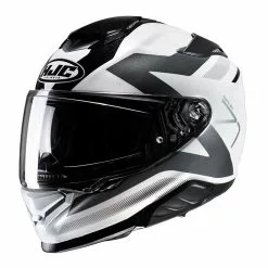 Fibra Casco Hjc Rpha 71 Pinna Bianco Nero