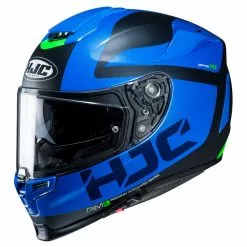 Fibra Casco Integrale Hjc Rpha 70 Balius Blu
