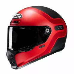 Fibra Casco Hjc V10 Grape Rosso
