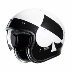 Custom Casco Hjc V31 Kuz Nero Bianco